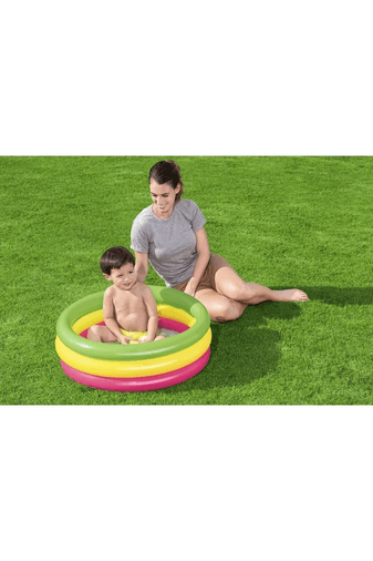 Bestway 6942138927924 Unisex Bebek Renkli Şişme Zemin Havuzu 70X24Cm 51128