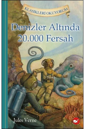 Beyaz Balina Yayınları TYCA7792BBC7A26B071F09300 Denizler Altında 20.000 Fersah (Ciltli)
