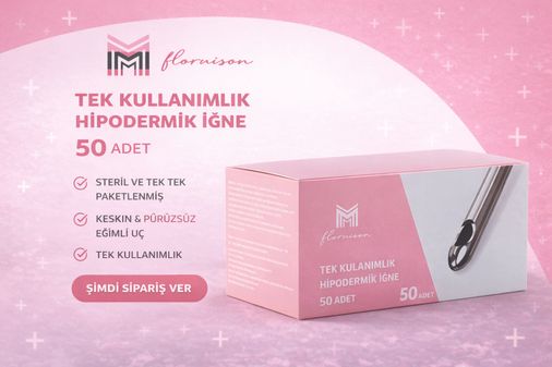 Bezos 124309457 21G X 50Mm Dolgu Kanülü Steril Uç 50 Adet 1 Kutu