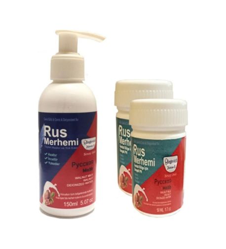 Bezos 130813704 Olegovich Medicine Tüy Dökücü Azaltıcı Rus Merhemi 150 Ml 1 Adet + Genital Bölge Merhemi 50 Ml 2 Adet