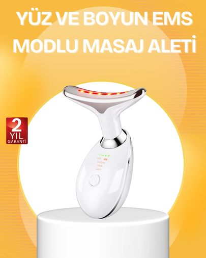 Bezos MEYTDUCZZZES1081-BLMY Mey İthalat 7 Renk Led Işık Terapili Cilt Bakım Cihazı Usb Şarjlı Çok Renkli