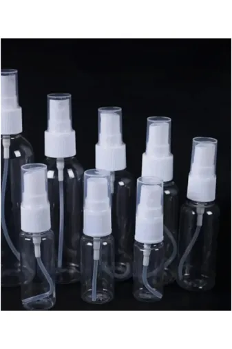 Bilgehan Buklet OtelBukleti-7252 Sprey Başlıklı Boş Şişe 50Ml 2500 Adet + 12 Kolonya Hediye