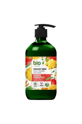 bio natural aroma 251464 % 97 Organik Ve Vegan Sıvı El Sabunu Mango & Pıneapple 946 Ml.