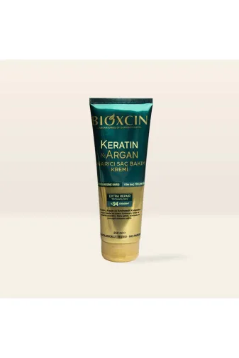Bioxin 7777200020843 Bioxcin Keratin Argan Onarıcı Saç Bakım Kremi 250 Ml Yıpranmış Hasar Görmüş Saçlar (Bxc101)
