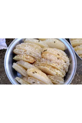 BİTKİSEL DOĞAL DÜNYAM YABANİ-BAL Hizan Karakovan Yabani Petek Bali 1.150 Gr