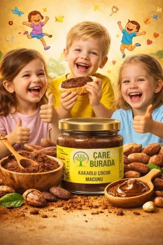 Bitkisel Kakaolu Çocuk Macunu 350 Gr