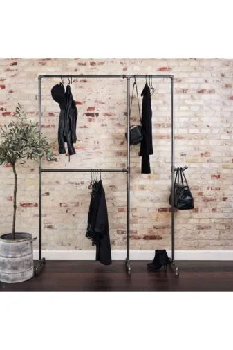 Blbndesign Raf No:139 Dekoratif Borudan Askılık
