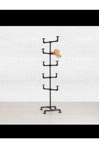 Blbndesign RafNo348 Dekoratif Borudan Askılık