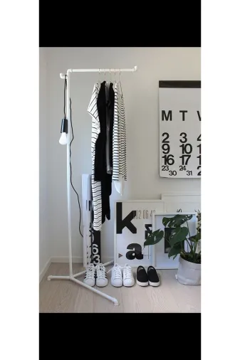 Blbndesign RafNo351 Dekoratif Borudan Askılık