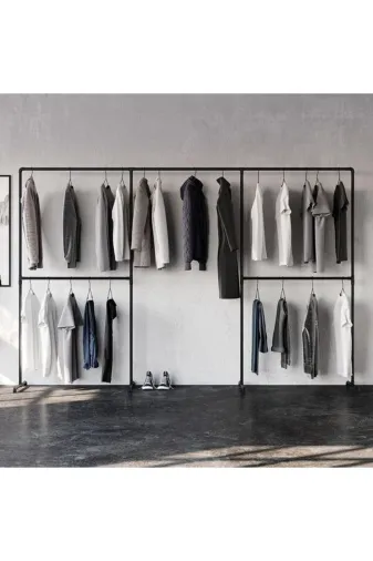 Blbndesign RafNo613 Dekoratif Borudan Askılık 150 Cm
