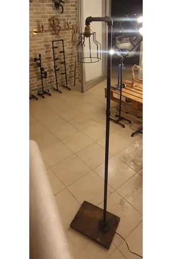 Blbndesign Ürün No:535 Dekoratif Salona Borudan Aydınlatma Lambader