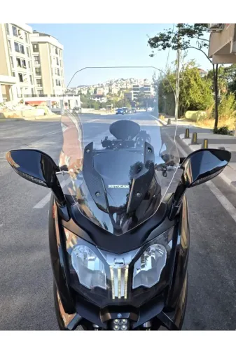 Bmw C 650 GT Ön Cam 2011-2018 Model 75cm Şeffaf Renkli 4mm