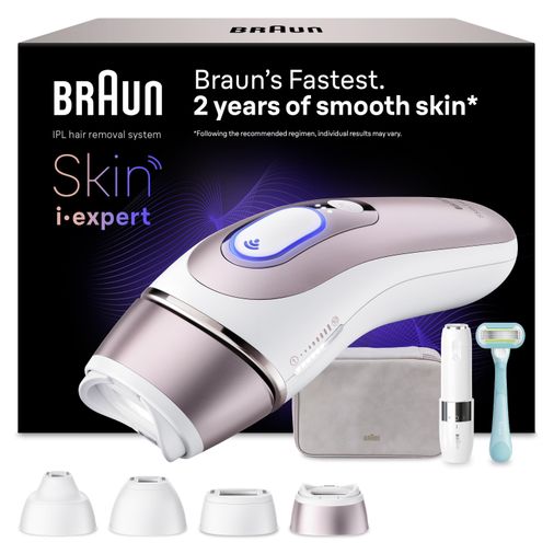 Braun Ipl Skin I·expert, Evde Lazerle Tüy Alma, App Ile, Mini Yüz Tüy Alma Cihazı, 4 Başlık, Pl7432