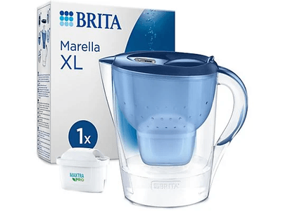 Brita 1235935 Marella Xl Mavi 3,5 Lt Filtreli Su Arıtma Sürahisi