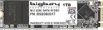 BSSD80S1T 1TB 22x80mm M.2 Sata 3 Notebook SSD