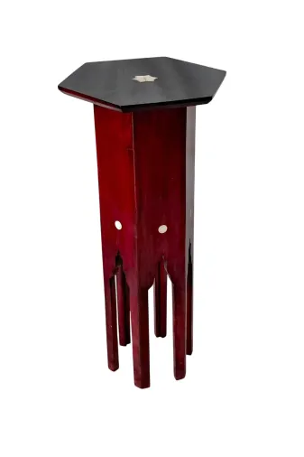 burefe AN-0117 İşlemeli Sehpa