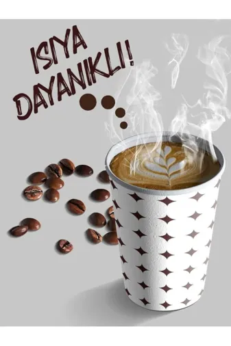 burmet 22368076161717889 6,5 Oz Karton Bardak 3000 Adet Sızdırmaz
