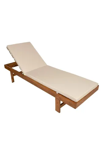 By Wood Man 484519745562154 Şezlong Minderi 180*55*5 Cm