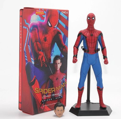 byhodi TrLat0KH002K-ALK5292-BLNCC Marvel Kahramanı Spiderman Figürü 30 Cm Alk5292