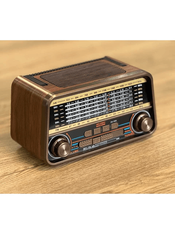 Cameron Cm-1955 Bt Kahve (Bt+Usb+Tf Çalar) Fm Nostaljik Radyo