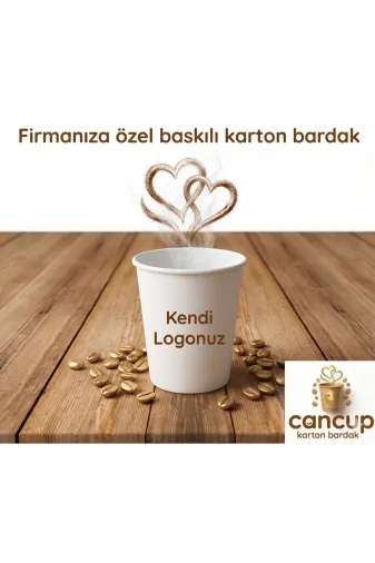 cancup karton bardak TYC80B9A0E3DFF3717561AD00 500 Adet 7 Oz Karton Bardak "yalova Basket" Baskılı Tek Kullanımlık Sıcak & Soğuk Uyumlu