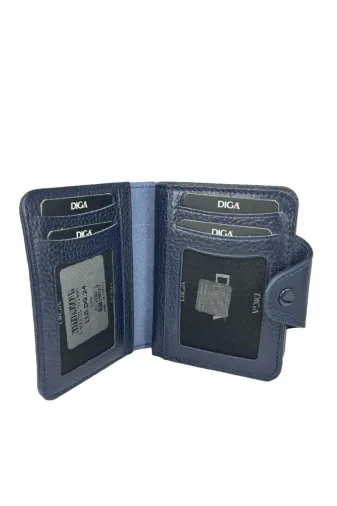 Cantayurdu Dga110L Diga 110 Hakiki Deri Kartlık Cüzdan Lacivert