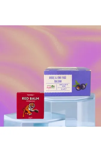 Çare Burada ardkıxnsns Red Isıtıcı Masaj Kremi Ve Ardıç& Emu Yağı Balsamı
