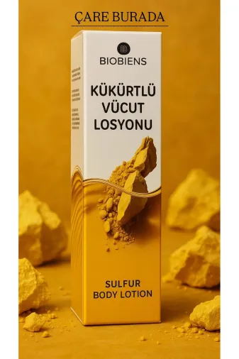 Çare Burada kükürtlülosyon Biobiens - Kükürtlü Vücut Losyonu 150 Ml