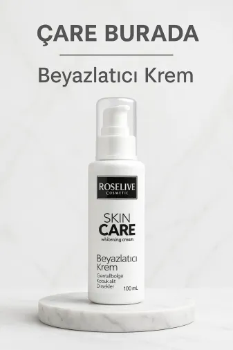 Çare Burada roselivebeyazlatıcıkrem Roselive - Beyazlatıcı Krem 100 Ml (Genital & Koltukaltı & Dirsek)