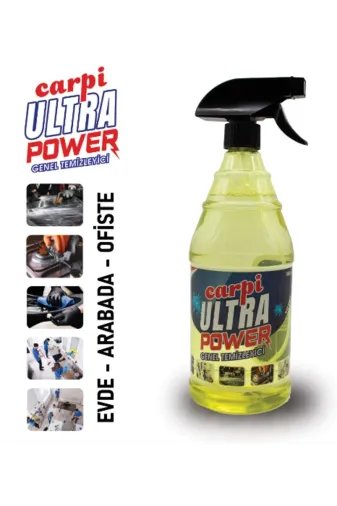 Carub 085 01 27 Power Genel Temizleme Spreyi 1L 12Li 1000 Ml 12'li