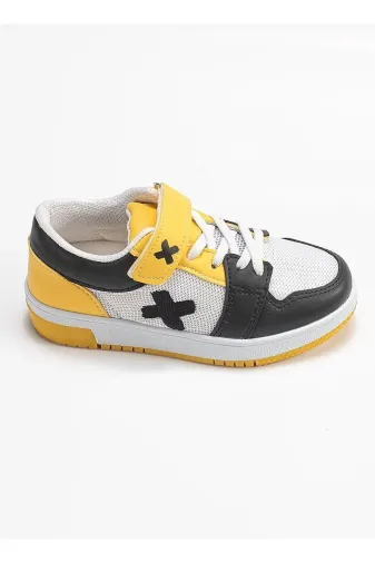 Casabony CS-24Y-082 Casa Sarı Siyah Unisex Çocuk Sneakers