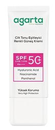 Cilt Tonu Eşitleyici Renkli Kapatıcı Etkili Spf+50 Faktör Güneş Kremi 50 ML