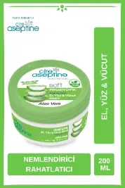 Cire Aceptine Soft prebiyotik Aloe Vera el, Yüz Ve Vücut Kremi 200 ml