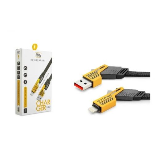 Cl24 4In1 Type-C 65W To Usb-A + Type-C To Lightning 27W Hızlı Şarj Kablosu