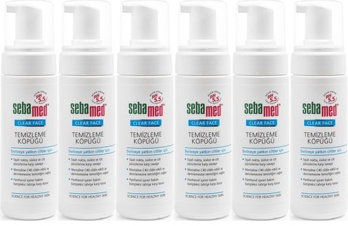 Clear Face Yüz Temizleme Köpüğü 150ML (6 Lı Set)