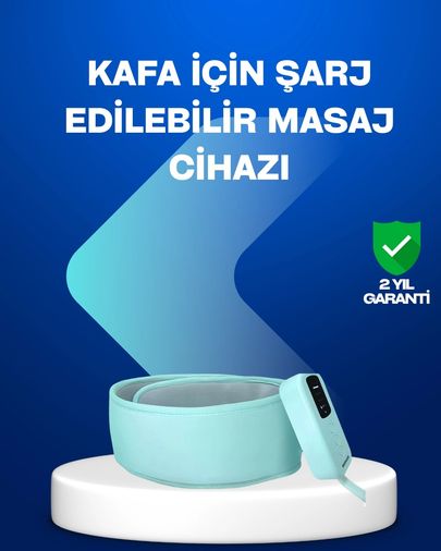 COjans TRİTHLTUUCZZJKQ567KAFAMASAJI-1-BLNCCC Sıkıştırmalı Baş Masaj Aleti Ev Tipi Konforlu Masaj Deneyimi Çok Renkli