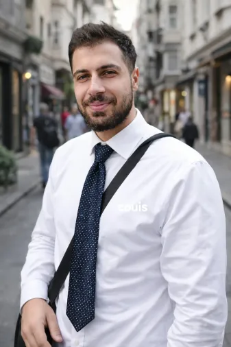 couis 1201925 Saten Kravat