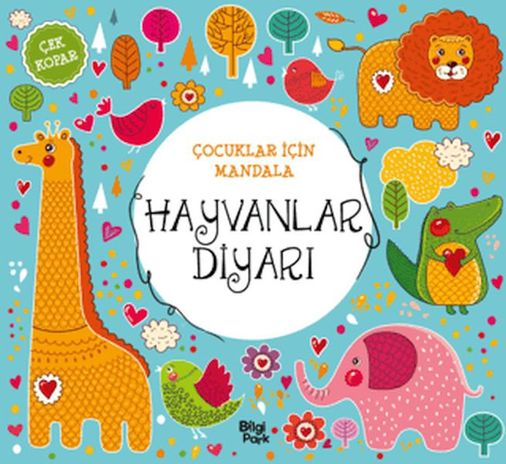 Çuklar İçin Mandala - Hayvanlar Diyarı