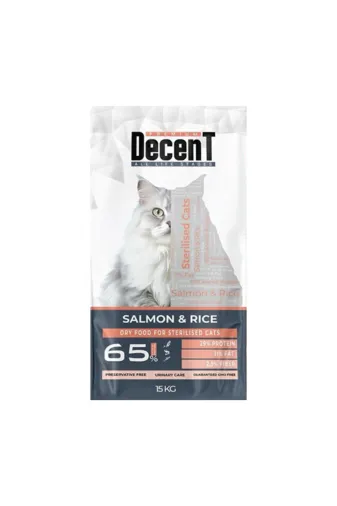 decent premium E407844 Sterilised Urinary Care Somonlu Kısırlaştırılmış Kedi Maması 15 Kg