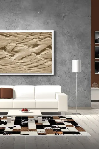 Dekoreko AKC-Eug-V2-356 İnci Halı Saçaksız 2156 ( 80X150 )