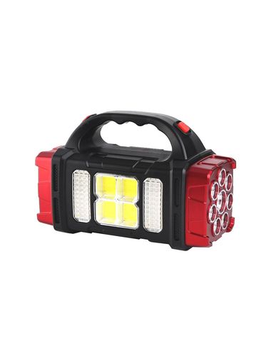 DermiTech Hb-1678 Solarlı Usb Çıkışlı Şarj Edilebilir 38 Watt Kamp Feneri