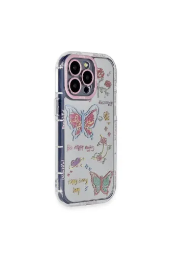 DGY STORE A045-2516 İphone 14 Pro Max Kılıf Reflexion Desenli Kapak - Desen 8