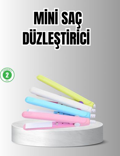 Diğer 110882392 Taşınabilir Seramik Kaplama Mini Saç Düzleştirici Seyahat Ve Günlük Kullanım İçin İdeal Çok Renkli
