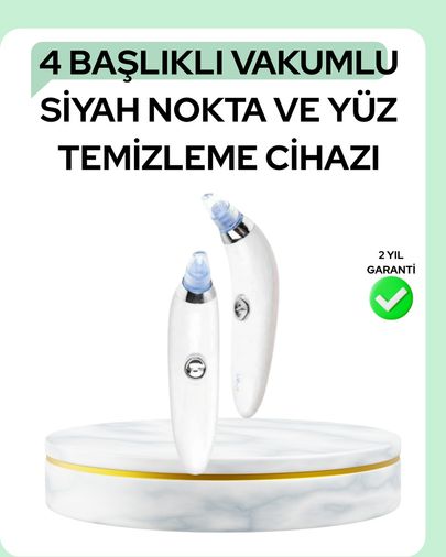 Diğer 111476970 Gözenek Açıcı Buhar Etkili Vakumlu Siyah Nokta Temizleyici Farklı Cilt Tiplerine Uygun