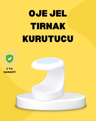 Diğer 111509885 Uv Ve Led Jel Kurutmaya Uygun Çift Dalga Boylu Mini Kurutucu