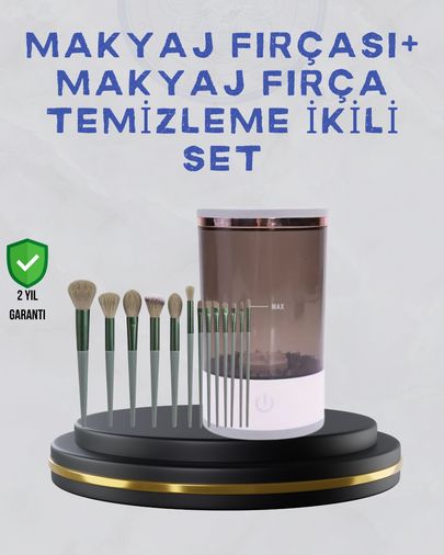 Diğer 114165692 Makyaj Fırçası Ve Elektrikli Fırça Temizleyici Kampanya Paketi