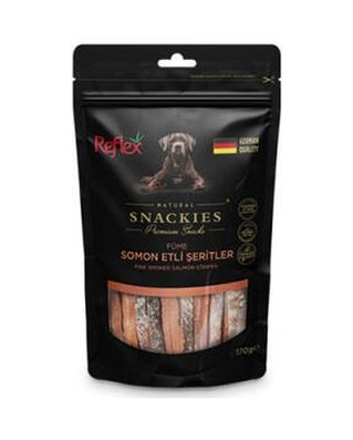 Diğer 114473914 Snackies Natural Füme Somon Etli Şerit Köpek Ödül Maması 170 Gr