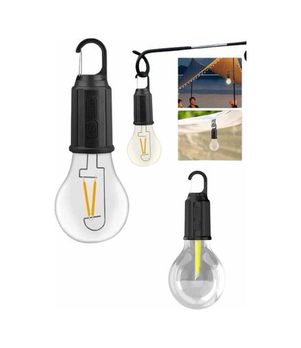 Diğer 116859702 Askılı Kırılmaz Led Işık Kamp Bahçe Lambası Taşınabilir Led Ampul Şarjlı