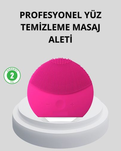 Diğer 117518680 Şarjlı Su Geçirmez Yüz Temizleme Ve Masaj Aleti - 3 Fonksiyonlu