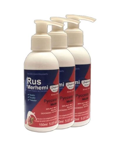 Diğer 118239000 Glegnd Blue Tüylere Krem 3 Adet X 150 Ml Cevizli & Ceviz Sütlü Russ Merhemi